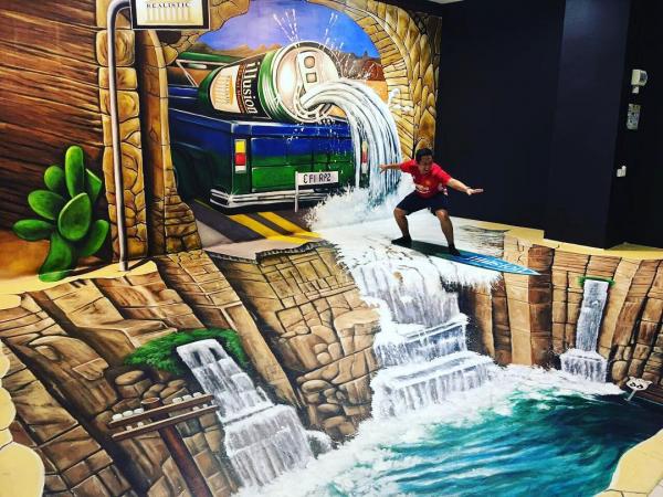 吉隆坡 3D 藝術館 AR 技術營造超逼真電影場景