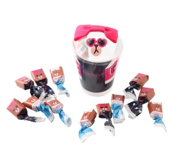 超可愛超犯規! 粉紅熊大妹妹 CHOCO 造型朱古力 最啱情人節送禮