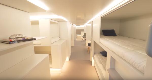 歐洲空中巴士擬推出超級客艙 有齊床舖、小酒吧和休憩空間