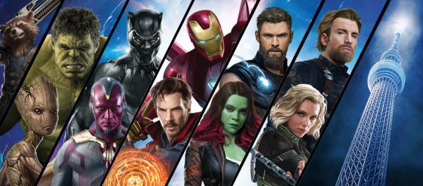 Marvel熱席捲日本 東京晴空塔《復仇者聯盟》限定活動