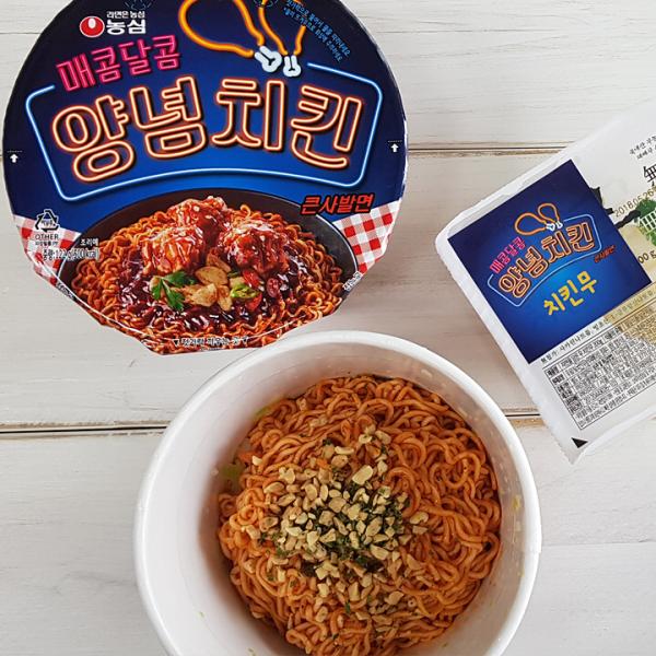 沾醬炸雞與拉麵的結合！ 韓國農心推炸雞醬拉麵