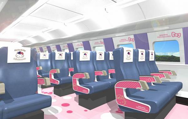 粉紅列車啟航！ Hello Kitty新幹線6月30通車