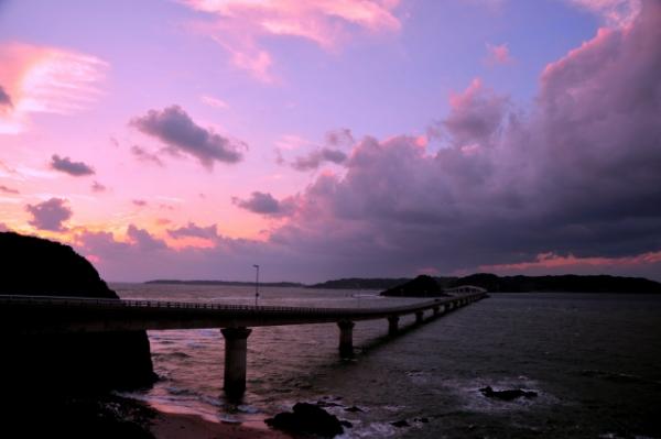 日本本州最西端 死前一定要去看的絕景「角島大橋」