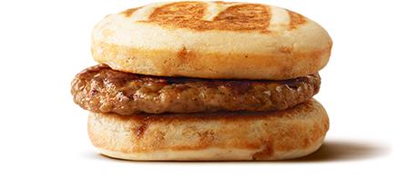 日本麥當勞早餐獨有 鬆餅豬柳蛋漢堡