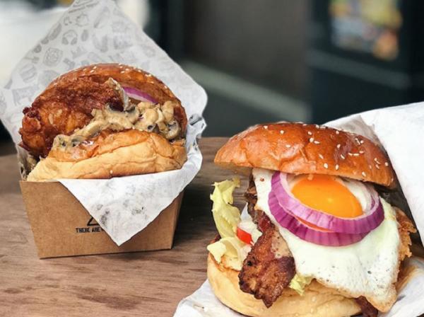 台中超份量漢堡店 100%純牛肉製造巨型漢堡－堡彪專業美式漢堡