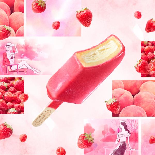 白桃草莓夏日透心涼！ 日本Haagen Dazs推3款期間限定雪條