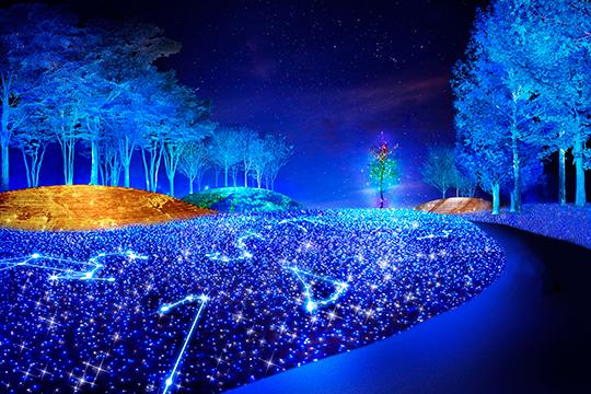 全球最大水上投影/光影雕塑? 日本7合1夜間燈飾匯演