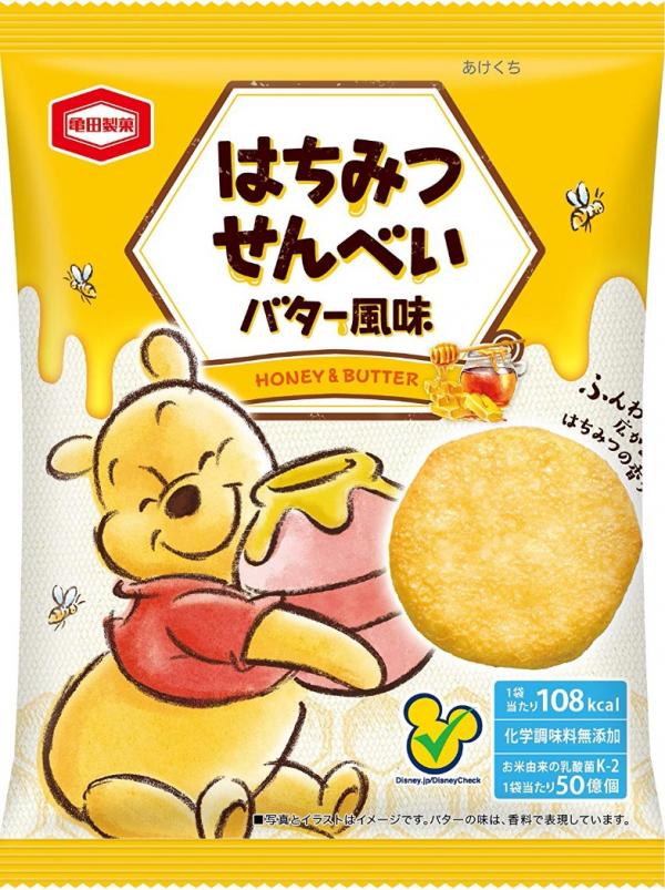 日本限定發售 Winnie the Pooh蜂蜜牛油口味仙貝