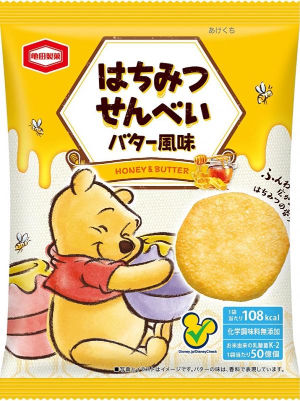 日本限定發售 Winnie the Pooh蜂蜜牛油口味仙貝