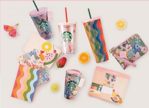 台灣Starbucks夏日限定聯名新品 夏日風滿滿！