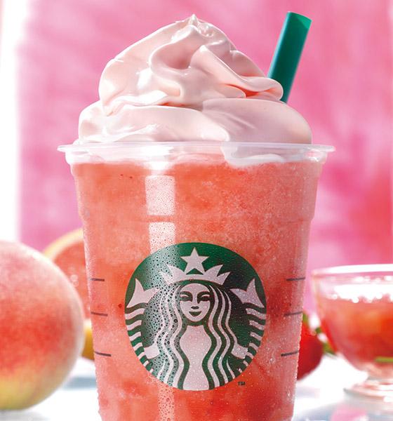 鮮甜香桃透心涼 Starbucks推全新消暑星冰樂