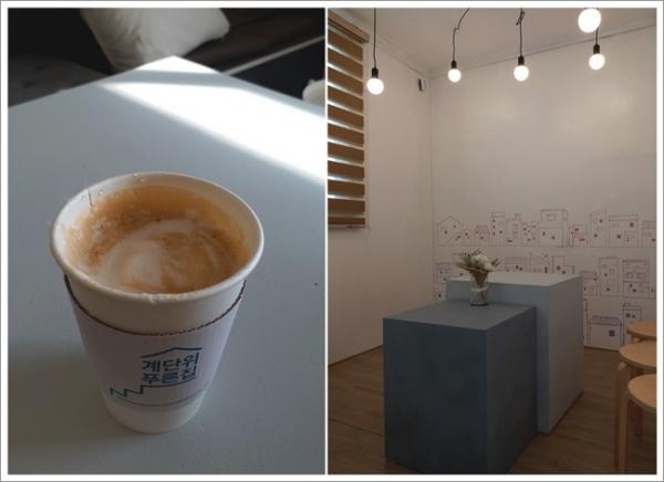 夢幻雲朵咖啡！釜山甘川洞粉藍小屋