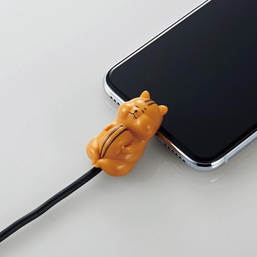 手機當枕頭、瞓住保護電線 日本推出得意動物造型充電線保護套