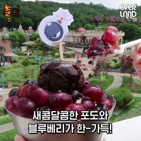 韓國愛寶樂園夏日限定粒粒雪糕甜品