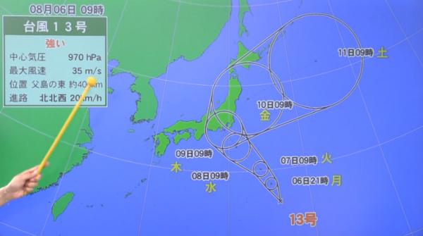日本未來一週天氣 大阪九州持續酷熱、東京有強風暴雨
