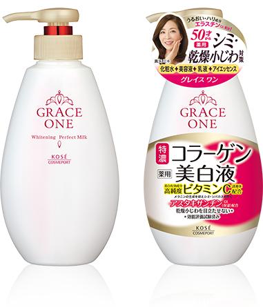 日本必買藥妝推介！日本7大最好用多效合一護膚品排行 第3位：KOSE Grace One 藥用美白保濕液 974円