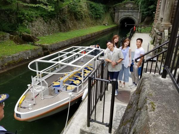   京都琵琶湖疏水道觀光船