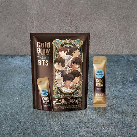 韓國新推BTS防彈少年團特別包裝咖啡