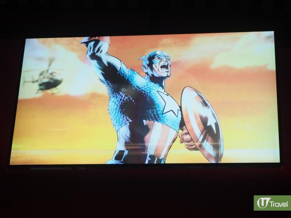 一開始有動畫簡單介紹復仇者聯盟中各個英雄角色的背景和超能力。