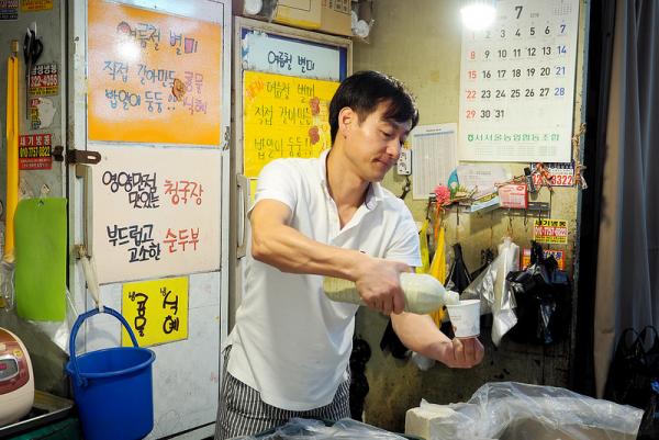 平價地道傳統市場！首爾望遠市場 豆腐專賣店