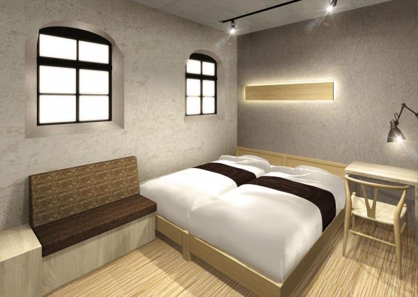 MUJI打造首間日本監獄酒店 預計2020年開業 當中將有三間酒店進駐，其中一間由「SOLARE HOTELS & RESORTS」經營的酒店會使用監獄的放射型大樓，將三個監倉打通成一間客房，一共開設