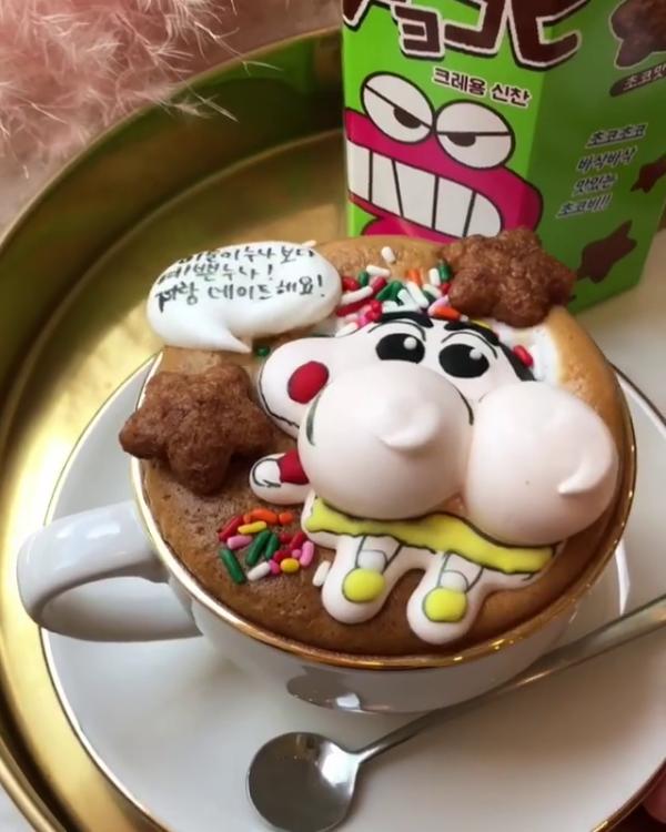 蠟筆小新屁屁曲奇！韓國卡通造型甜品 UASIS Café 유아시스