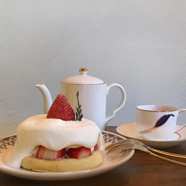 超厚忌廉梳乎厘Pancake！ 首爾韓屋復古甜品店 東柏洋果店 동백양과점