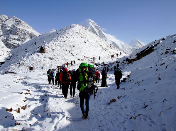 尼泊爾珠穆朗瑪峰