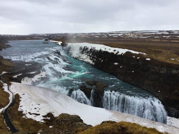 冰島 景點 Gullfoss