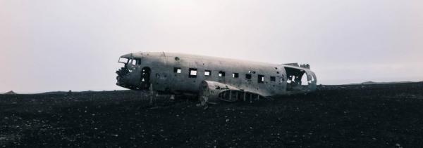 冰島 景點 Wrecked DC-3 Plane on Sólheimasandur