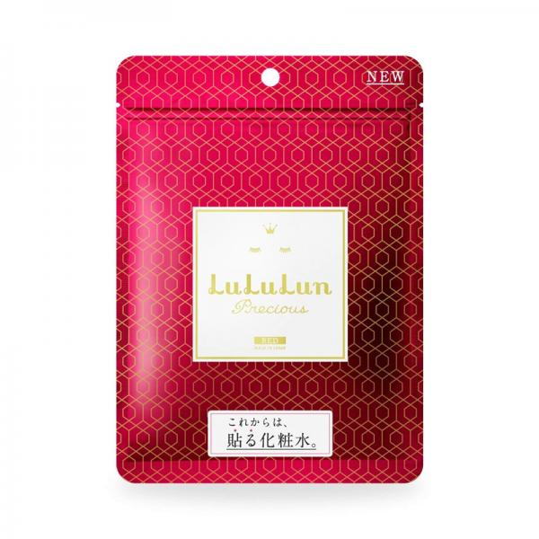 第6位：LuLuLun 濃密保濕型面膜 (紅色) 7片裝 430円