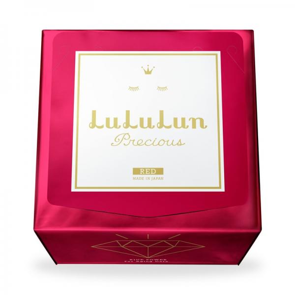 第14位：LuLuLun 濃密保濕型面膜 (紅色) 32片裝 1,519円