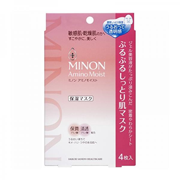 第25位：MINON 氨基酸保濕面膜 4片裝 1,122円