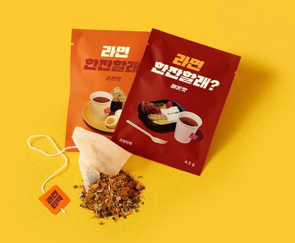 韓國推即食麵湯茶包 拉麵湯當茶飲！