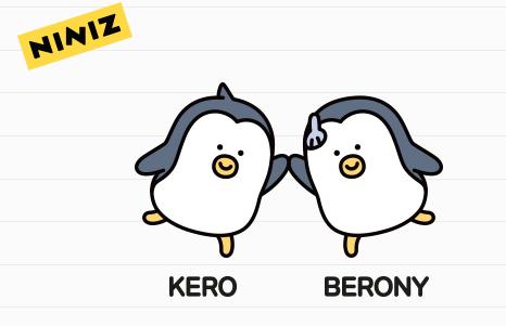 Kakao推出新成員！肥嘟嘟小企鵝KERO&BERONY