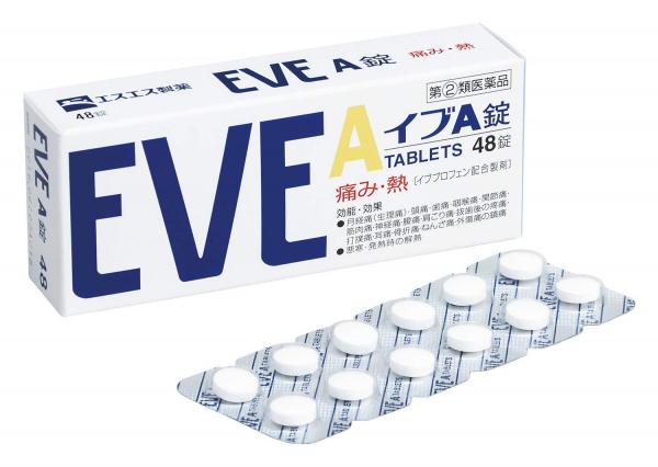 第29位：EVE A錠 止痛藥 48粒裝 525円