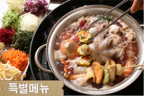 火鍋+燒肉無限任食一次過！ 首爾人氣火鍋燒肉專門店 火鍋菜包口袋 샤브쌈주머니