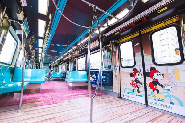 慶祝米奇90週年！ 迪士尼x台北捷運彩繪列車登陸淡水信義線