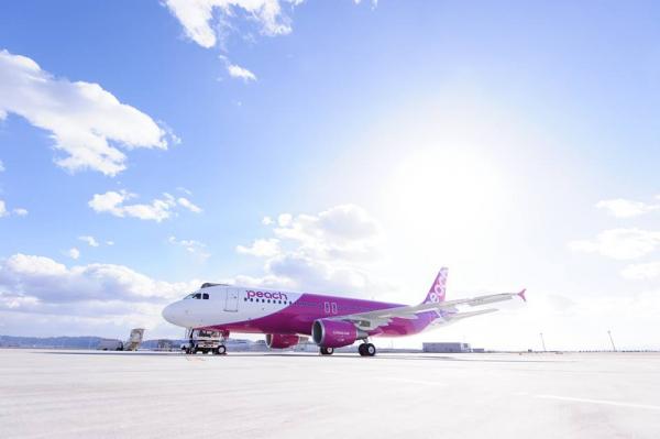 截至9月12日，只有樂桃航空恢復來往大阪航班