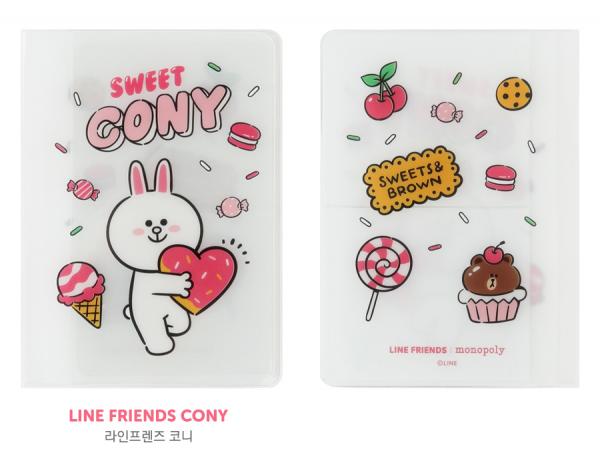 韓國LINE FRIENDS實用旅遊用品推介 熊大兔兔陪你去旅行！ 透明旅行證件套