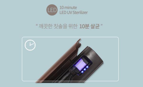 韓國LINE FRIENDS實用旅遊用品推介 熊大兔兔陪你去旅行！ LED UV 攜帶充電牙刷消毒器