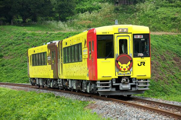 比卡超迷必坐！ 日本限定比卡超主題JR列車