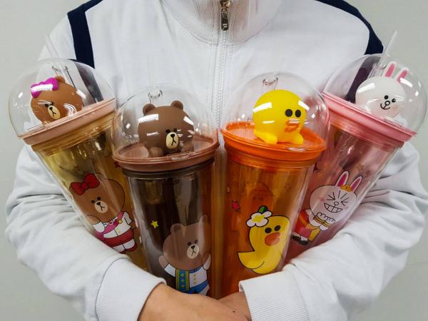 召喚LINE FRIENDS粉絲！ 泰國便利店推超可愛飲品杯