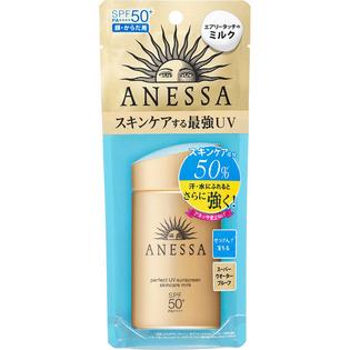 第4位：資生堂 Anessa Perfect UV Skincare Milk 完美UV防曬霜 60ml 2,898円 採用光防禦技術，即使長時間日曬，亦能有效持續保護肌膚。加入美肌精華，呵護肌膚同時