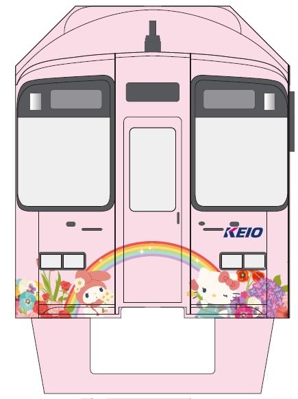 粉紅色列車好夢幻！東京SANRIO角色彩繪列車11月登場