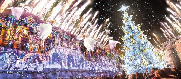 USJ聖誕慶典開幕！ 豪華歌舞表演．Minions派對巡遊．城堡、聖誕樹亮燈