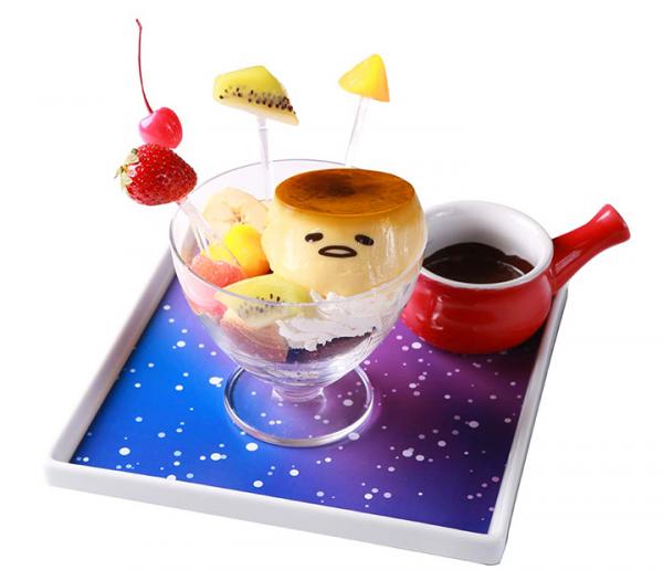 蛋黃哥宇宙主題限定cafe 特色星球pancake、無重力布甸甜品