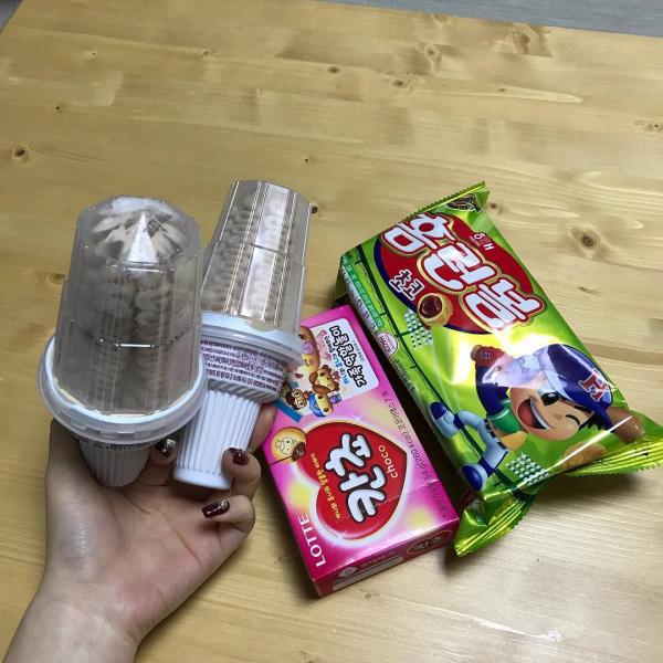 超密集朱古力泡芙雪糕 韓國網上流行新食法！