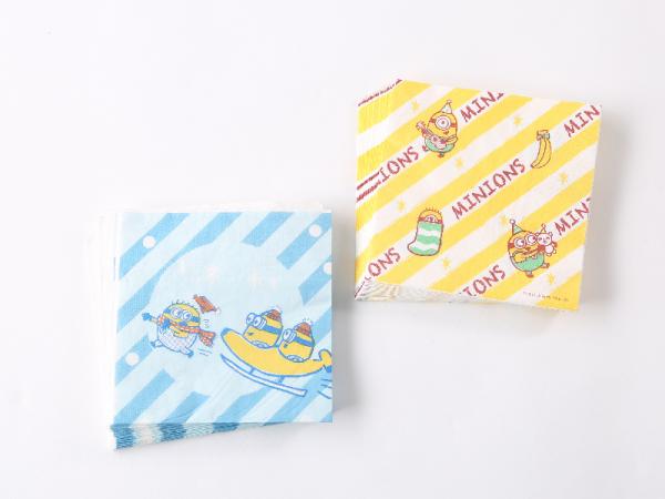 餐紙巾（共兩款）各150円