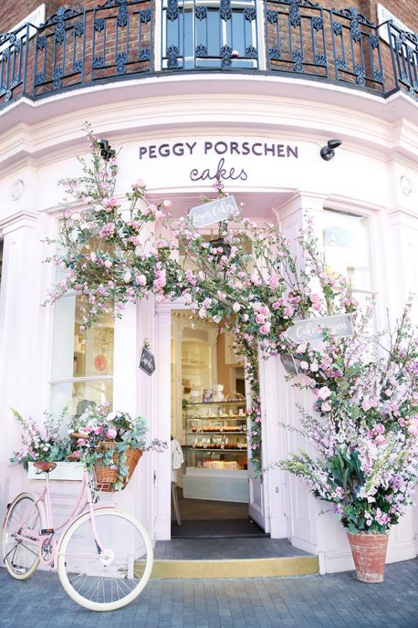 倫敦粉嫩花系Cafe Peggy Porschen Cakes 歎夢幻精緻下午茶！